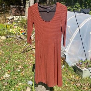 🎃Signature by Robbie Bee Striped Knit Lined Dress